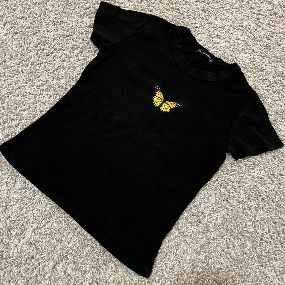 Brandy Melville Hailie Butterfly Top